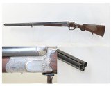 c1927 GERMAN DRILLING by DULA C&R 16G & 9.3x72R Horn Single Set Trigger Double Barrel 16 Gauge with Rifle Barrel Underneath - 1 of 22