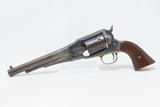 Antique REMINGTON New Model ARMY Revolver .44 Henry Rimfire 6-Shooter Made Circa 1863-65 and Converted in the 1870s - 2 of 17