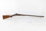 Mid-1800s Antique W.&C. SCOTT & SON Percussion DOUBLE BARREL HAMMER Shotgun 10 Gauge SIDE x SIDE w/LONDON FINE TWIST BARRELS - 17 of 22