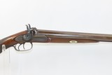 Mid-1800s Antique W.&C. SCOTT & SON Percussion DOUBLE BARREL HAMMER Shotgun 10 Gauge SIDE x SIDE w/LONDON FINE TWIST BARRELS - 19 of 22