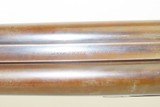 Mid-1800s Antique W.&C. SCOTT & SON Percussion DOUBLE BARREL HAMMER Shotgun 10 Gauge SIDE x SIDE w/LONDON FINE TWIST BARRELS - 12 of 22
