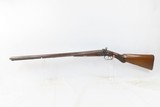 Mid-1800s Antique W.&C. SCOTT & SON Percussion DOUBLE BARREL HAMMER Shotgun 10 Gauge SIDE x SIDE w/LONDON FINE TWIST BARRELS - 2 of 22