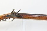 PENNSYLVANIA Flintlock Long Rifle by HENRY ALBRECHT Lititz Nazareth Chambersburg German Moravian Gunmaker in PA & OH - 4 of 19