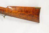PENNSYLVANIA Flintlock Long Rifle by HENRY ALBRECHT Lititz Nazareth Chambersburg German Moravian Gunmaker in PA & OH - 15 of 19