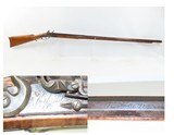 PENNSYLVANIA Flintlock Long Rifle by HENRY ALBRECHT Lititz Nazareth Chambersburg German Moravian Gunmaker in PA & OH - 1 of 19