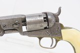 GUSTAVE YOUNG Factory Engraved COLT 1849 Revolver ANTIQUE IVORY GRIPS c1853 MODEL 1849 .31 Caliber PERCUSSION “Pocket Revolver” - 4 of 21
