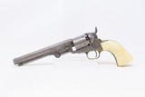 GUSTAVE YOUNG Factory Engraved COLT 1849 Revolver ANTIQUE IVORY GRIPS c1853 MODEL 1849 .31 Caliber PERCUSSION “Pocket Revolver” - 2 of 21