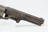 SCROLL ENGRAVED Antique MANHATTAN NAVY Revolver .36 CIVIL WAR c1862 With Multi-Panel ENGRAVED CYLINDER SCENE - 18 of 18