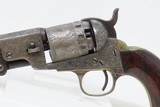 SCROLL ENGRAVED Antique MANHATTAN NAVY Revolver .36 CIVIL WAR c1862 With Multi-Panel ENGRAVED CYLINDER SCENE - 4 of 18