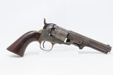 SCROLL ENGRAVED Antique MANHATTAN NAVY Revolver .36 CIVIL WAR c1862 With Multi-Panel ENGRAVED CYLINDER SCENE - 15 of 18