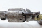 SCROLL ENGRAVED Antique MANHATTAN NAVY Revolver .36 CIVIL WAR c1862 With Multi-Panel ENGRAVED CYLINDER SCENE - 8 of 18