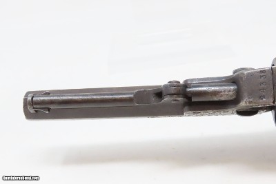 SCROLL ENGRAVED Antique MANHATTAN NAVY Revolver .36 CIVIL WAR c1862 With Multi-Panel ENGRAVED CYLINDER SCENE - Image 14 of 18