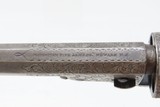 SCROLL ENGRAVED Antique MANHATTAN NAVY Revolver .36 CIVIL WAR c1862 With Multi-Panel ENGRAVED CYLINDER SCENE - 9 of 18