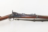 Antique U.S. SPRINGFIELD M1884 “TRAPDOOR” .45-70 GOVT Rifle INDIAN WARS U.S. MILITARY Rifle with LEATHER SLING - 3 of 21