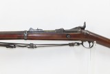 Antique U.S. SPRINGFIELD M1884 “TRAPDOOR” .45-70 GOVT Rifle INDIAN WARS U.S. MILITARY Rifle with LEATHER SLING - 18 of 21