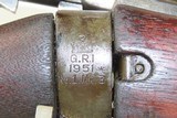 ISHAPORE Rifle Factory SMLE No. 1 Mk. III* .303 Rifle C&R BAYONET/SHEATH1951 Dated SHORT MAGAZINE LEE ENFIELD Military Rifle - 7 of 22