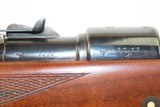 WW II German BERLIN-LUEBECKER “237” Code THIRD REICH K98 Sporting RifleSCARCE SWASTIKA Marked MAUSER Rifle - 18 of 25
