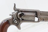 SERIAL NUMBER 21 Colt 1855 ROOT Revolver ANTEBELLUM Antique Low SN Early .28 Caliber Side-hammer Revolver - 4 of 22