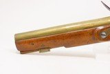 BRASS BARRELED Antique KETLAND-SHARPE EXTRA PROOF FLINTLOCK Pistol Early-1800s Trade Pistol .47 Caliber - 19 of 19