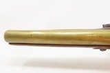 BRASS BARRELED Antique KETLAND-SHARPE EXTRA PROOF FLINTLOCK Pistol Early-1800s Trade Pistol .47 Caliber - 11 of 19