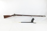 1861 CIVIL WAR Antique UNION U.S. Springfield M1861 Rifle-Musket BAYONET
UNION “EVERYMAN’S RIFLE” Primary Infantry Weapon - 2 of 20