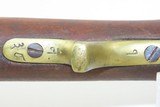 Mid-1800s EAST INDIA COMPANY Pattern 1842 .75 RAMPANT LION Marked Musket
Large Bore .75 Caliber PERCUSSION MUSKET - 7 of 21