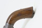 T.L. HOIST Antique TRANSITIONAL Revolver “5” Belgian ENGRAVED H&J Liege Proofed DOUBLE ACTION Bar Hammer Pistol - 3 of 19