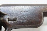 T.L. HOIST Antique TRANSITIONAL Revolver “5” Belgian ENGRAVED H&J Liege Proofed DOUBLE ACTION Bar Hammer Pistol - 15 of 19