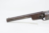 T.L. HOIST Antique TRANSITIONAL Revolver “5” Belgian ENGRAVED H&J Liege Proofed DOUBLE ACTION Bar Hammer Pistol - 5 of 19