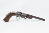T.L. HOIST Antique TRANSITIONAL Revolver “5” Belgian ENGRAVED H&J Liege Proofed DOUBLE ACTION Bar Hammer Pistol - 16 of 19
