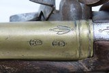 ENGLISH Antique RICHARDS Flintlock BELTHOOK Pistol .50 Caliber Brass Barrel Flintlock w/ PRE-1813 LONDON Proof Marks - 10 of 19