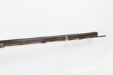 J. GOODELL Antique OLEAN, NEW YORK Long Rifle .40 Caliber FRONTIER Mid-1800s Homestead/Hunting Rifle - 15 of 19