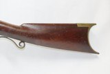 J. GOODELL Antique OLEAN, NEW YORK Long Rifle .40 Caliber FRONTIER Mid-1800s Homestead/Hunting Rifle - 6 of 19