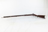 J. GOODELL Antique OLEAN, NEW YORK Long Rifle .40 Caliber FRONTIER Mid-1800s Homestead/Hunting Rifle - 5 of 19