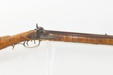 Antique Kentucky Long Rifle HOMESTEAD PIONEER .32 Octagonal Barrel Maple With Double Set Triggers - 4 of 20