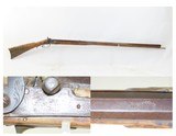 Antique Kentucky Long Rifle HOMESTEAD PIONEER .32 Octagonal Barrel Maple With Double Set Triggers - 1 of 20