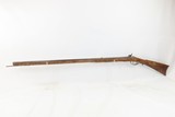 Antique Kentucky Long Rifle HOMESTEAD PIONEER .32 Octagonal Barrel Maple With Double Set Triggers - 15 of 20