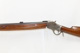 Custom .22-3000 LOVELL WILDCAT Antique WINCHESTER 1885 High Wall Rifle WINDER C.C. JOHNSON of THACKERY OHIO - 4 of 19