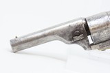 Antique COLT 3-1/2 Inch ROUND BARREL Pocket Model CARTRIDGE .38 CF Revolver 1 of 6500; Scarce CARTRIDGE CONVERSION Model - 5 of 19