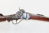 CIVIL WAR Antique U.S. SHARPS NEW MODEL 1863 .52 Saddle Ring CARBINE
CAVALRY Carbine Original Percussion Configuration - 4 of 23