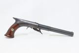 Antique UNDERHAMMER American Style PERCUSSION .36 SAW HANDLE Belt Pistol
With Beautiful Bulbous WALNUT STOCK - 14 of 17