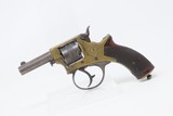 ENGRAVED Antique British W. TRANTER’S PATENT .297 RF Double Action Revolver BRITISH PROOFED Self Defense Revolver - 2 of 19