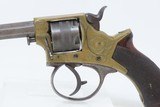 ENGRAVED Antique British W. TRANTER’S PATENT .297 RF Double Action Revolver BRITISH PROOFED Self Defense Revolver - 4 of 19