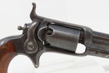 1856 Antique CIVIL WAR COLT 1855 ROOT Sidehammer POCKET Revolver ANTEBELLUM With Stagecoach Robbery Cylinder Scene - 4 of 21