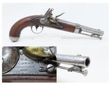 MEXICAN-AMERICAN WAR Antique R. JOHNSON U.S. M1836 .54 FLINTLOCK Pistol