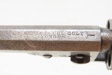 CRIMEAN WAR Era LONDON MADE Antique COLT 1849 POCKET Revolver Made Circa 1854 in LONDON, ENGLAND - 11 of 25