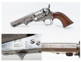 CRIMEAN WAR Era LONDON MADE Antique COLT 1849 POCKET Revolver Made Circa 1854 in LONDON, ENGLAND