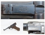 Post-WWI DWM German LUGER P.08 7.65x21mm C&R Jack “Legs” Diamond
Made for the 1920s & 30s American Market