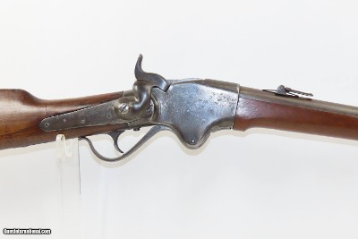 SPENCER SADDLE RING CAVALRY CARBINE Civil War Model 1860 FRONTIER Antique - Image 4 of 18