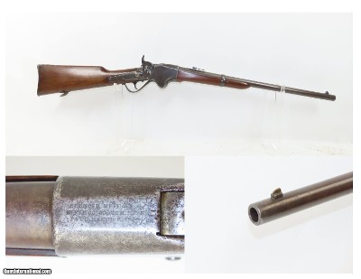 SPENCER SADDLE RING CAVALRY CARBINE Civil War Model 1860 FRONTIER Antique